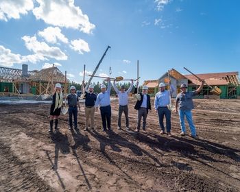 Greenpointe, Elm and Auld & White Commemorate Amenity Center Construction at Tributary