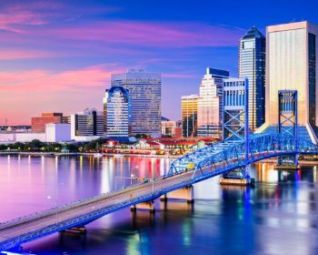 Jacksonville Skyline at night