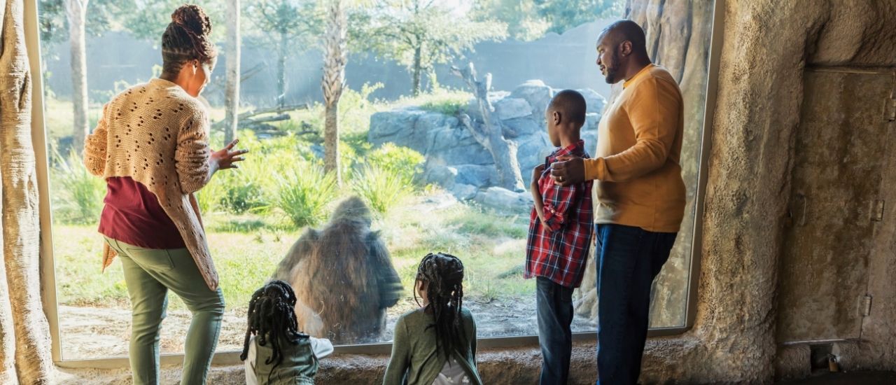 family at jacksonville zoo near nassau county