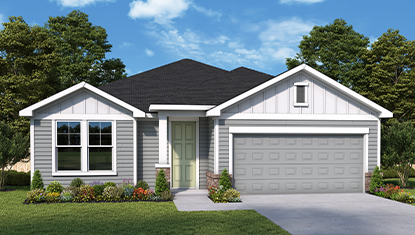 David Weekly Homes Flowerdale Model Home Elevation B thumbail