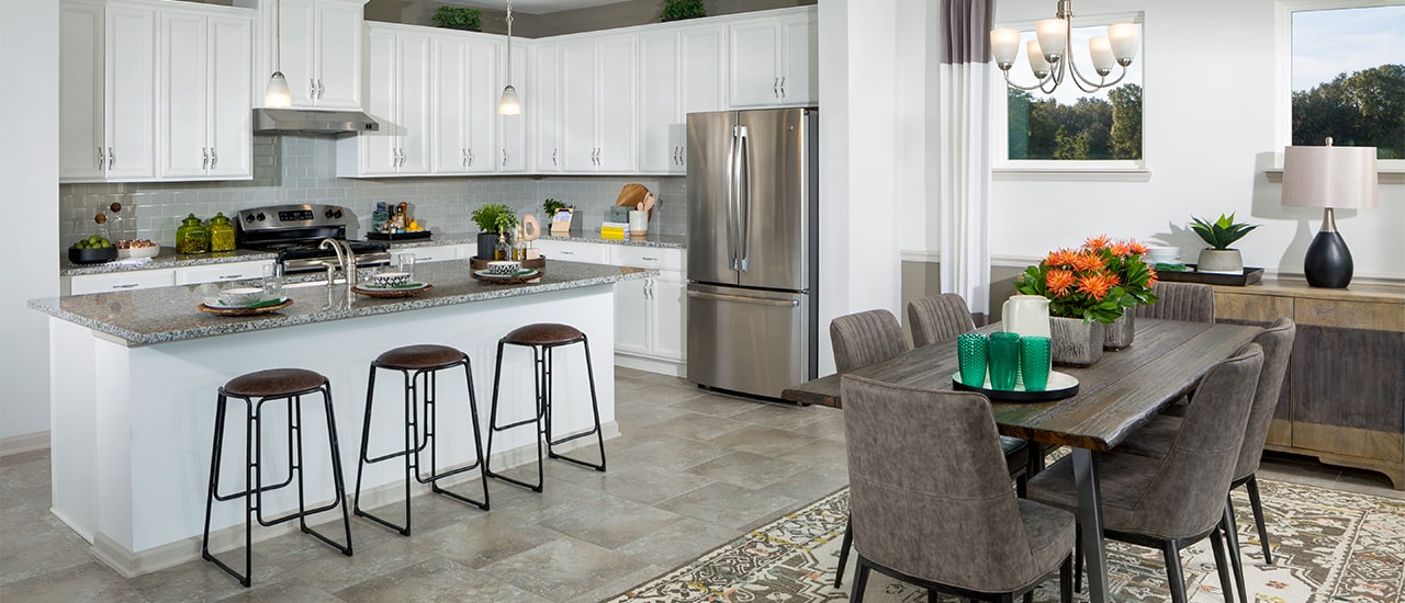 interior of David Weekley Homes