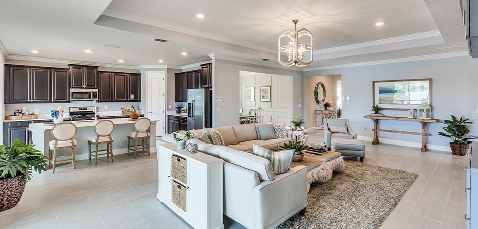 Tributary Model Home interior