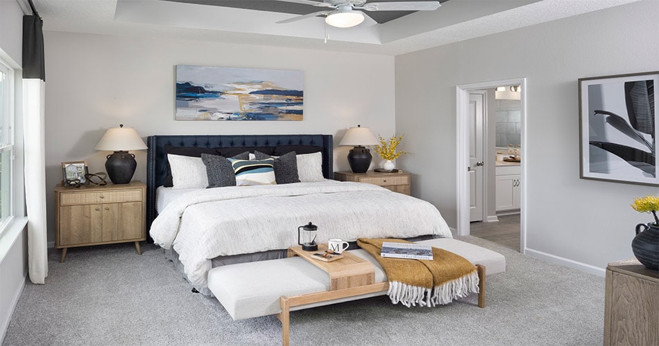 David Weekley Homes bedroom