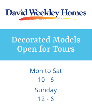 David Weekley Homes Model Home Hours