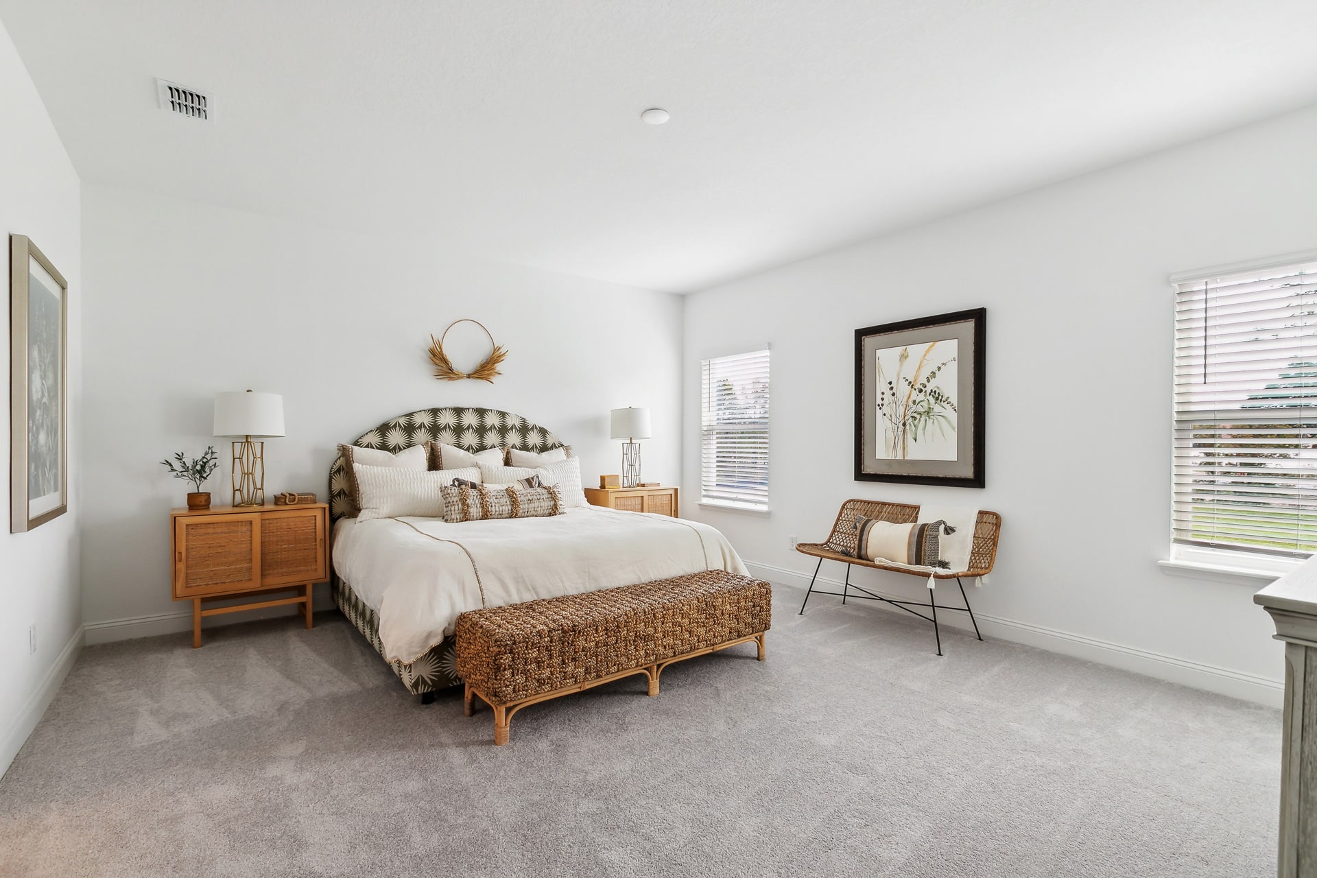 Lennar interior model home bedroom