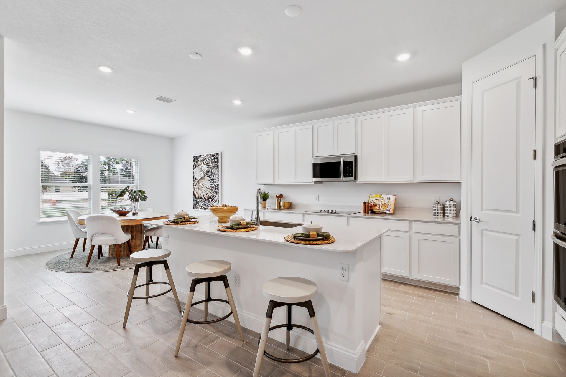 Kitchen model home by lennar