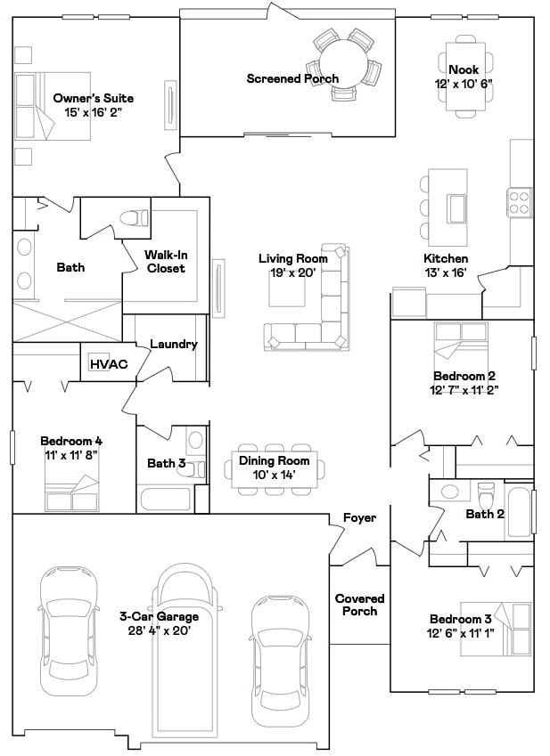 Floorplan image of Lennar - Princeton II